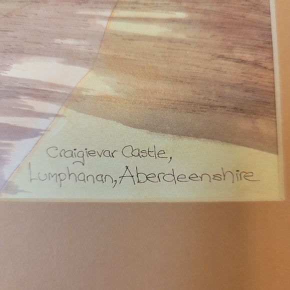 Neil J.H.MacLeo Craigievar Castle Lumphanan,Aberdeensh Colour-Reproduction Print - Picture 7 of 10